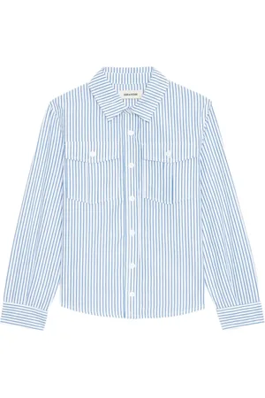 Zadig & Voltaire Reo striped button