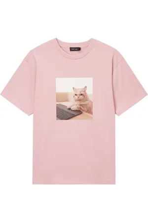 tout a coup Graphic print T