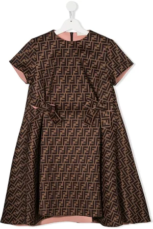 Fendi FF motif pattern dress