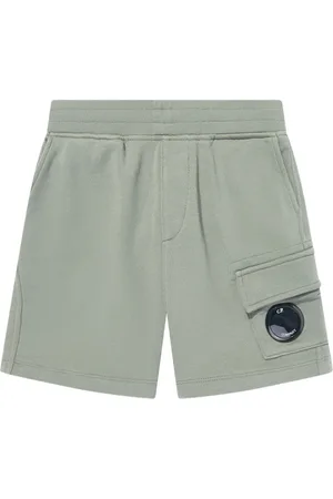 C.P. Company Logo patch shorts
