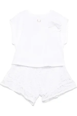 Twin-Set Lace shorts set