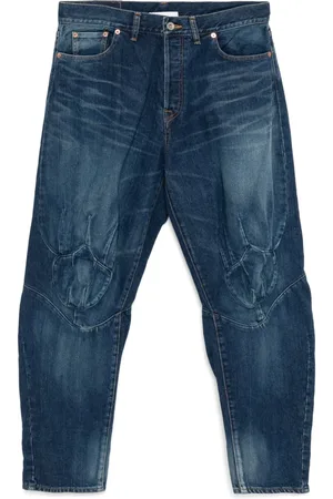 DOUBLET Draped detailing jeans