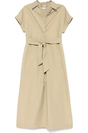 Aspesi Belted midi dress