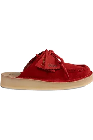 Clarks Nomad suede slip