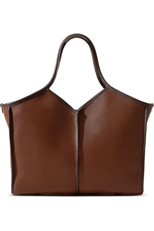 Hereu Medium Calella Squared leather tote bag
