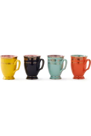 POLSPOTTEN Grandpa porcelain mugs (set of four)