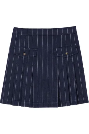 Sandro Striped mini skirt