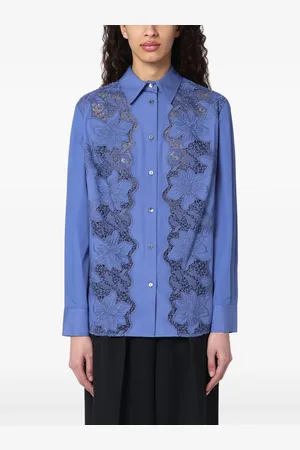 P.A.R.O.S.H. Embroidered cotton shirt