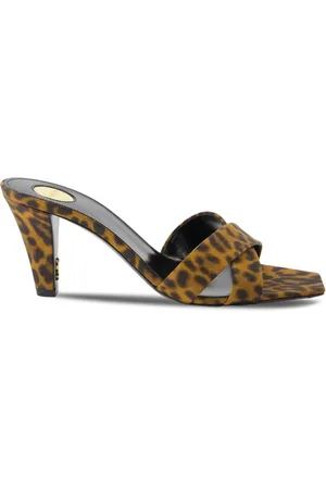 Saint Laurent 75mm leopard