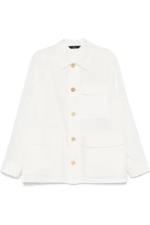 BRIONI Silk shirt jacket