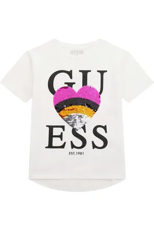Guess Sequin Heart T