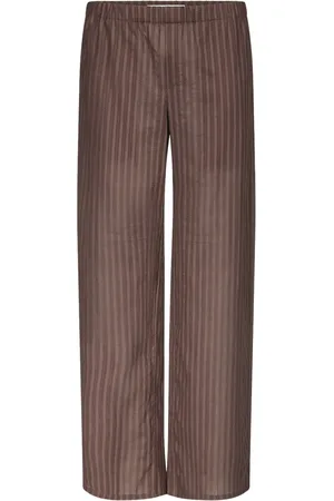 Ludovic De Saint Sernin Striped boxer trousers