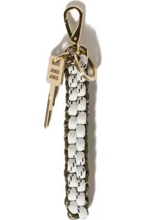 Miu Miu Braided keychain holder