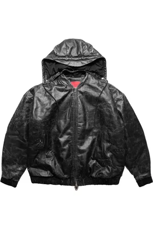 Kusikohc Leather bomber jacket