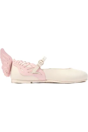SOPHIA WEBSTER Wings leather ballerina shoes