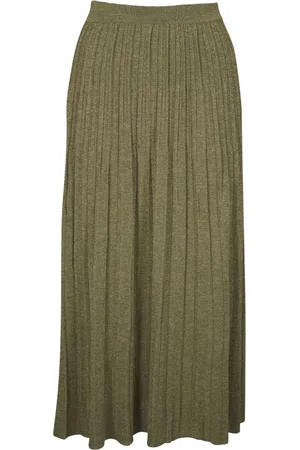 ZIMMERMANN Pleated maxi skirt