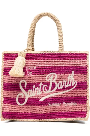 MC2 SAINT BARTH Colette raffia tote bag