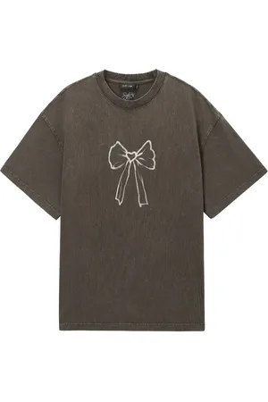 tout a coup Bow print T