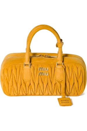 Miu Miu Arcadie matelass?? leather handbag