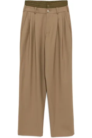 MONSE Panel detailing trousers