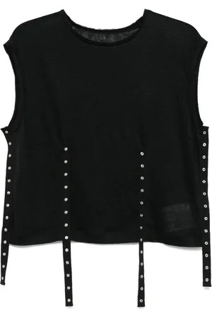 RXQUETTE Snap Linen top