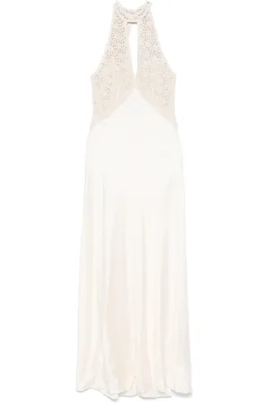 Twin-Set Panelled maxi dress