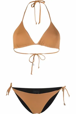 FISICO Reversible halterneck bikini
