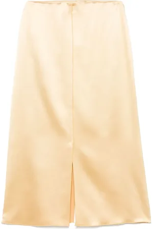 Altuzarra Satined midi skirt