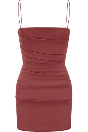 ALEX PERRY Draped mini dress