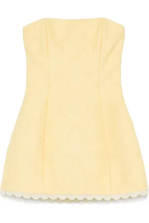 Elisabetta Franchi Raffia mini dress