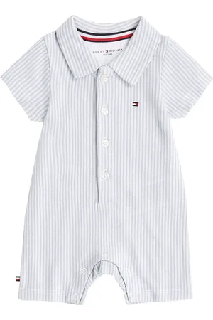 Tommy Hilfiger Striped cotton romper