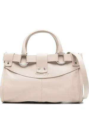 BIASIA Y2K leather tote bag
