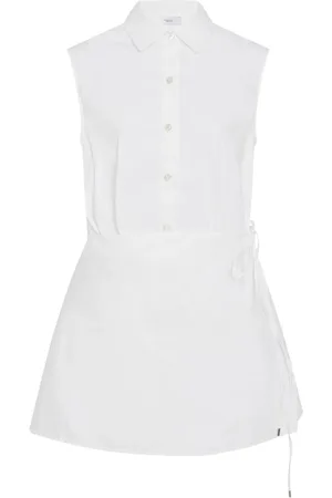 ROSETTA GETTY Sleeveless asymmetric shirt