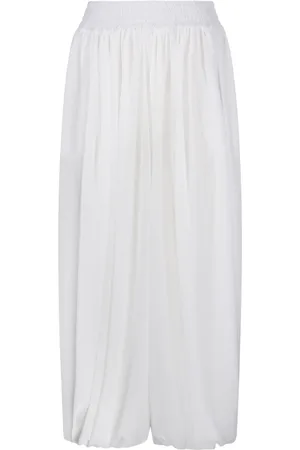 andre damo Pleated palazzo trousers