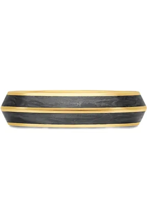 David Yurman 18K yellow Knife Edge ring