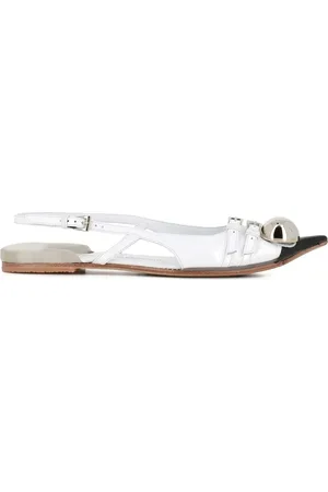 DOVE NUOTANO GLI SQUALI Embellished slingback ballerinas