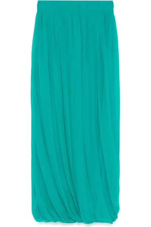 Alberta Ferretti Silk maxi skirt