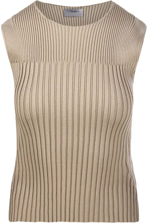 NUDE Ribbed sleeveless top