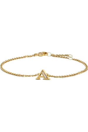 David Yurman 18K yellow Petite Pav?? Initial diamond bracelet