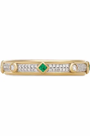 David Yurman 18kt yellow Modern Renaissance diamond ring