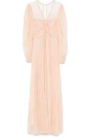 Twin-Set Tulle maxi dress