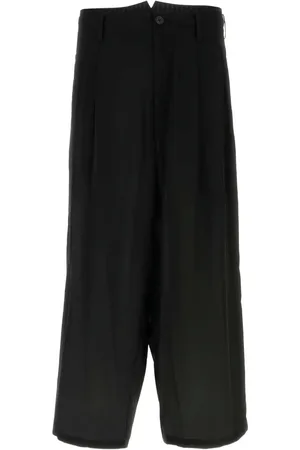 YOHJI YAMAMOTO Silk trousers
