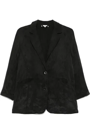 COLOUR 5 POWER Crinkled finish blazer