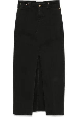 BRIGLIA Denim maxi skirt