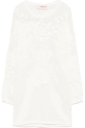 Fiorucci Crochet floral T