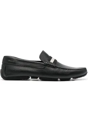 Bally Pearce leather moccasins