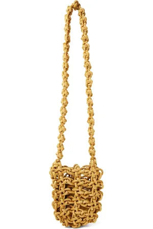 KARA Velvet Knot shoulder bag