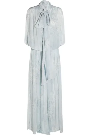 BLUMARINE Printed chiffon dress