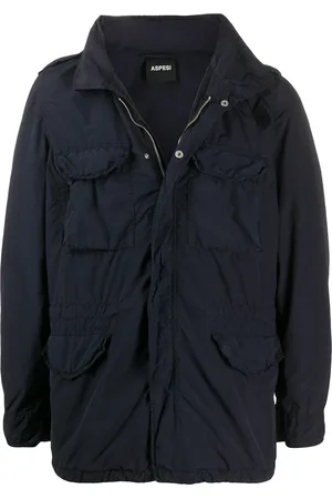 Aspesi Hooded zipped jacket