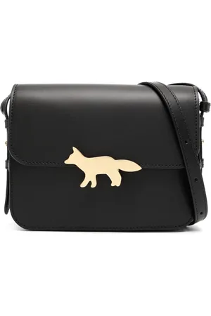Maison Kitsuné Foldover shoulder crossbody bag